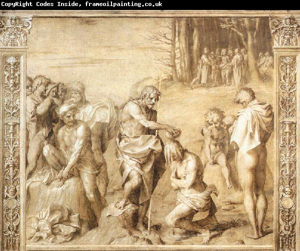 Andrea del Sarto Baptism of the People  ccd